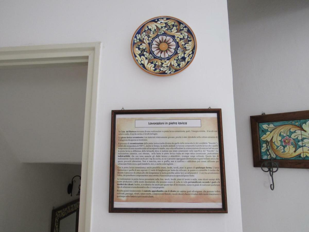 Casa Del Barocco Caltagirone Villa Eksteriør bilde